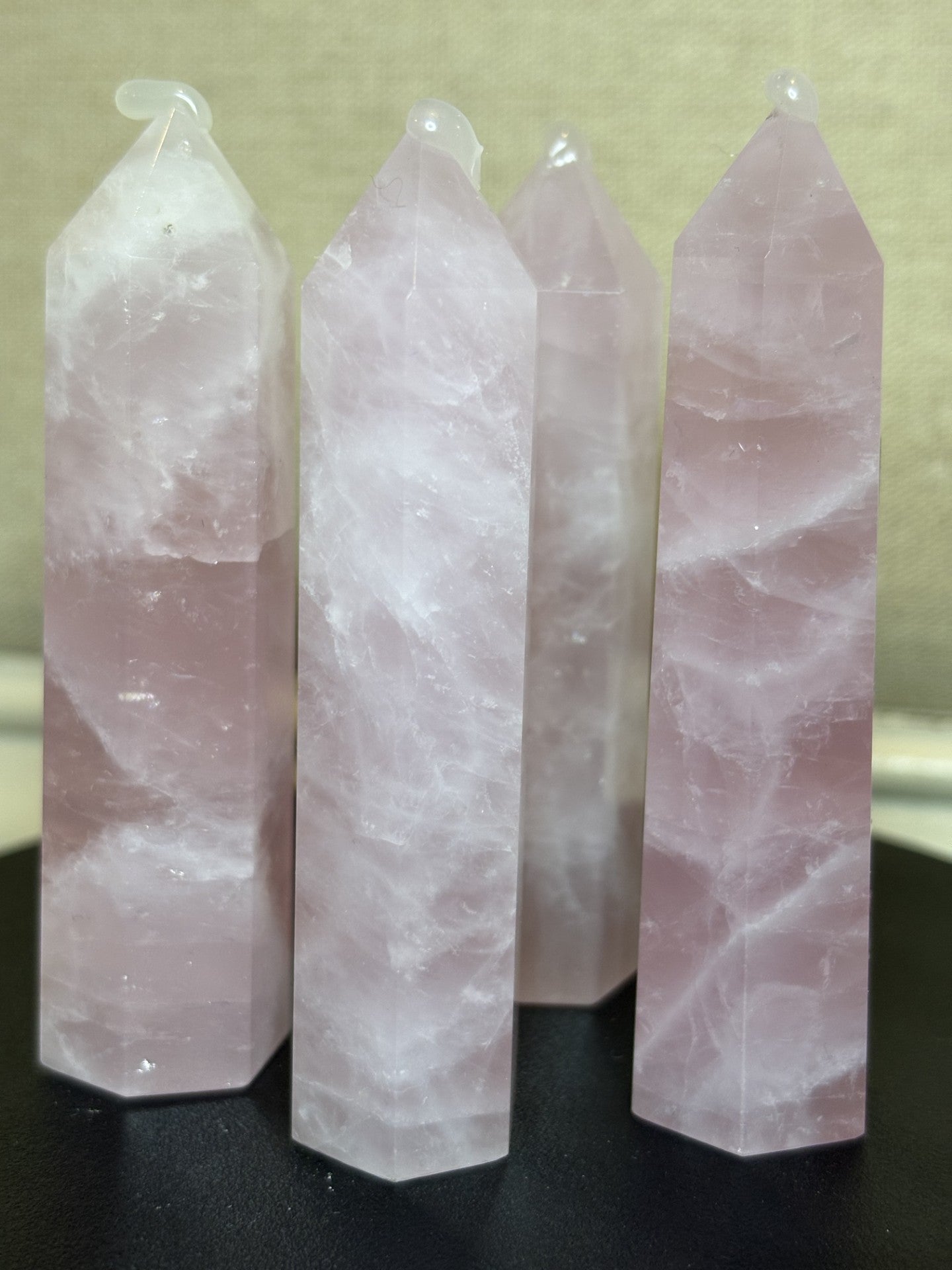 Rose Quartz Towers - Variety of Sizes Available