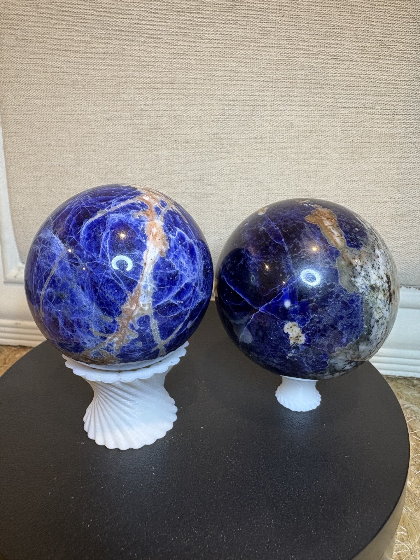 Sodalite Spheres - Variety of Sizes Available