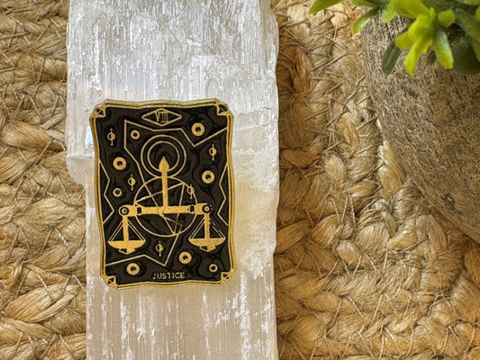 Pin - Tarot Themed - Justice