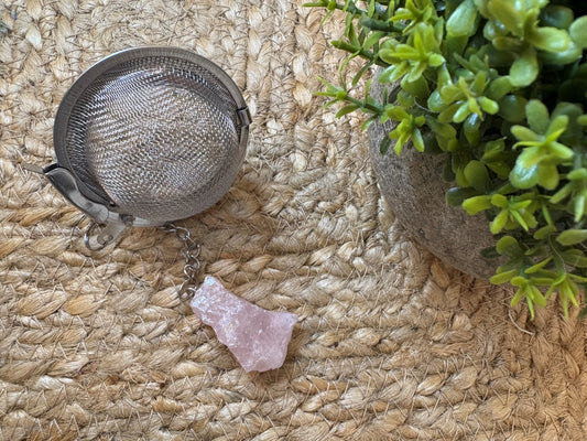 Tea Diffuser - Raw Quartz Style