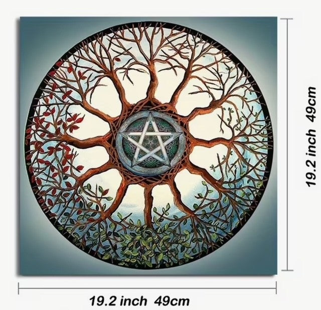 Altar Cloths/Tapestries - Size 19.2" x 19.2" - Variety of Designs Available