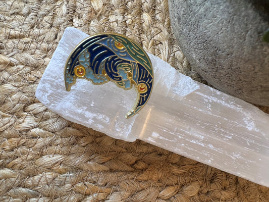 Pin - Van Gogh Themed - Moon