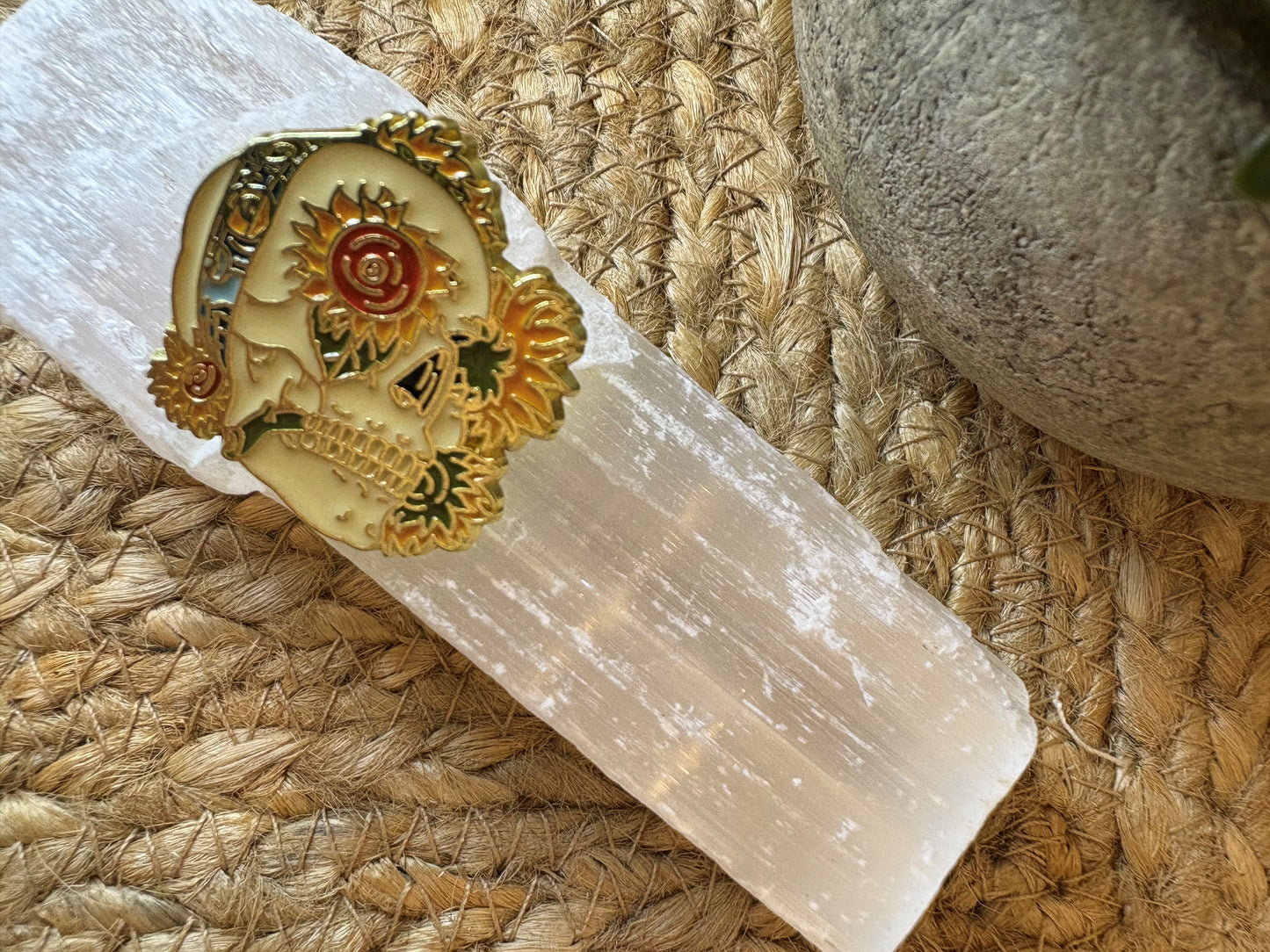 Pin - Van Gogh Themed - Skull